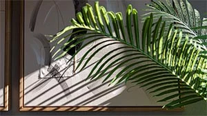 Miniatura del primer plano de la decoración de la sala de estar departamento Lake 1A