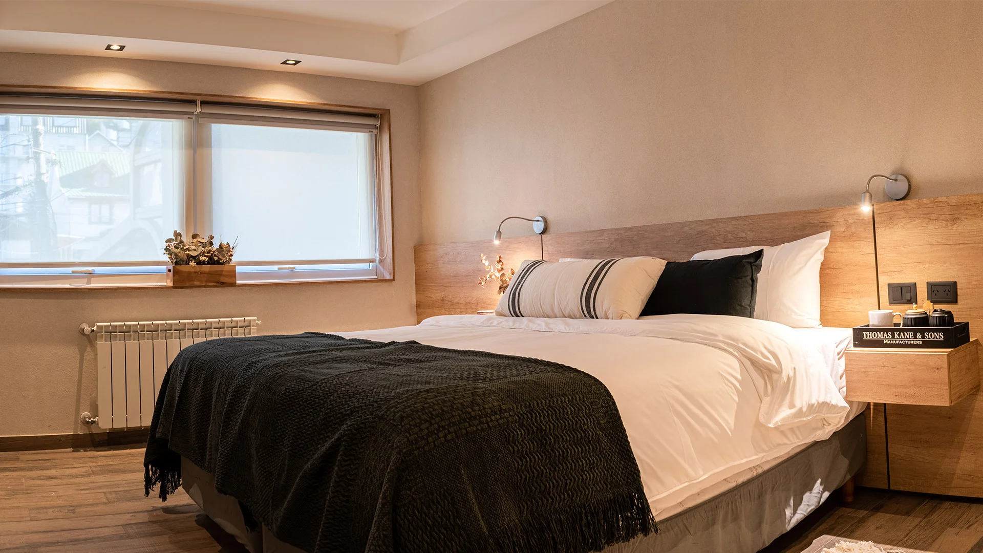 Fotografía dormitorio departamento Lake 4C